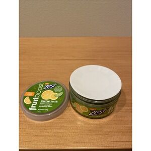 Zest Fruitboost Smoothie Body Scrub Citrus Splash with Apricot Seed 9 oz Sealed‎